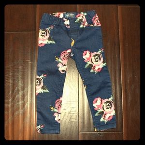 Old Navy floral jegging